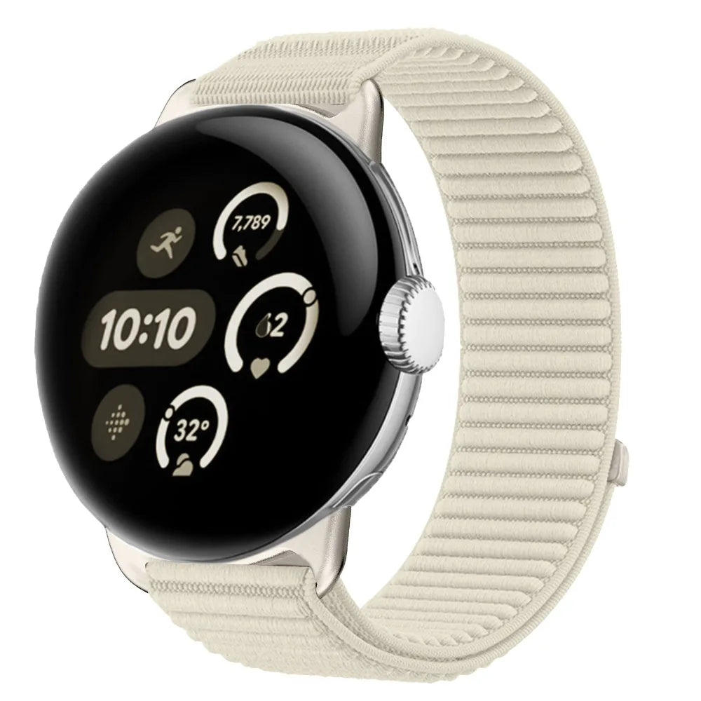 Google Pixel Watch 1 2 3 4 41mm 45mm Nylon Band-Breathable BandsCo Straps