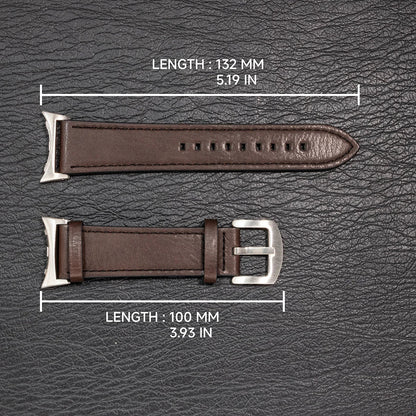 Leather Band Google Pixel 1 2 3 4 41mm 45mm - Classic BandsCo Straps
