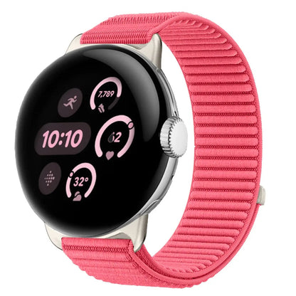Google Pixel Watch 1 2 3 4 41mm 45mm Nylon Band-Breathable BandsCo Straps