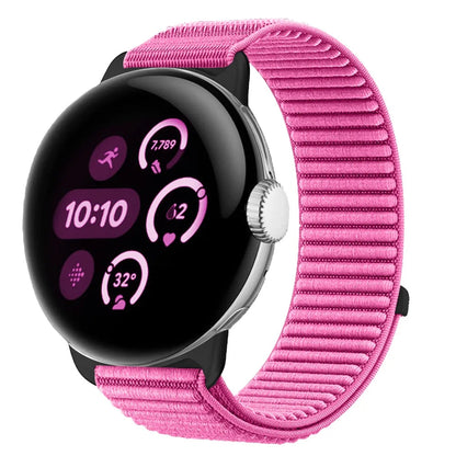 Google Pixel Watch 1 2 3 4 41mm 45mm Nylon Band-Breathable BandsCo Straps