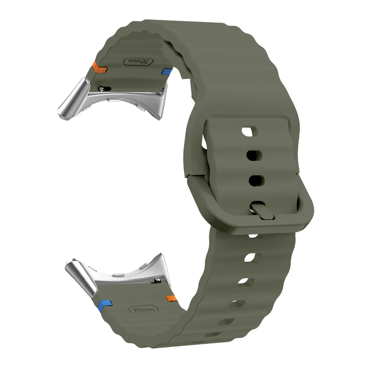Google Pixel Watch 1 2 3 4 41mm 45mm Silicone Band-Soft BandsCo Straps
