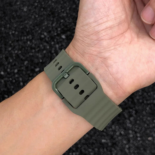 Google Pixel Watch 1 2 3 4 41mm 45mm Silicone Band-Soft BandsCo Straps
