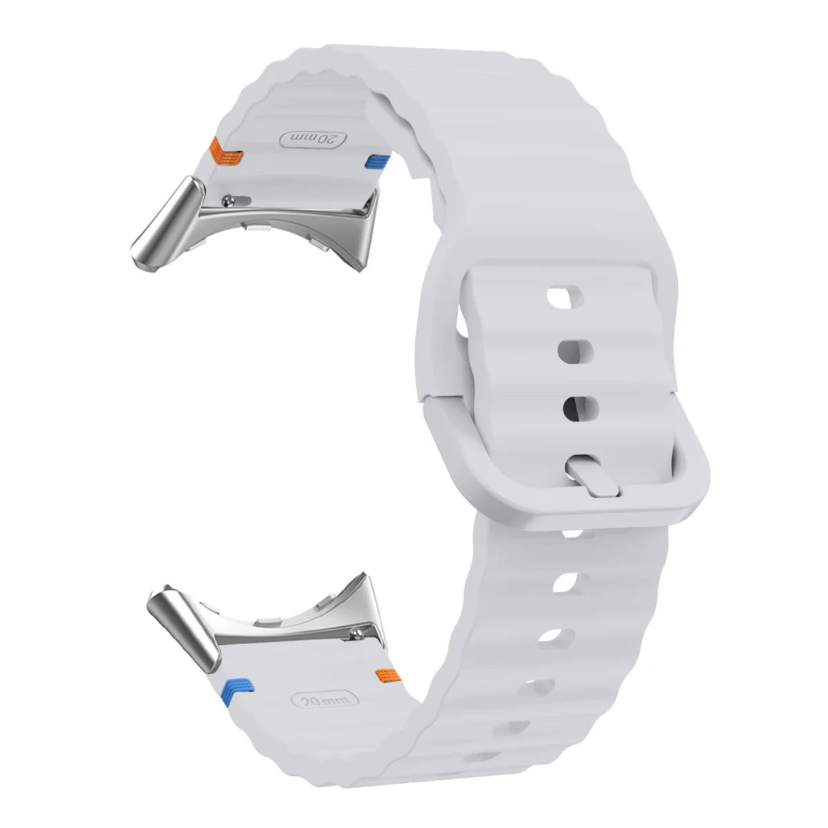 Google Pixel Watch 1 2 3 4 41mm 45mm Silicone Band-Soft BandsCo Straps