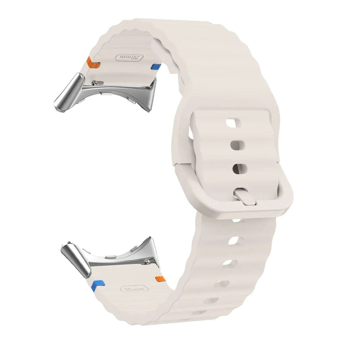 Google Pixel Watch 1 2 3 4 41mm 45mm Silicone Band-Soft BandsCo Straps