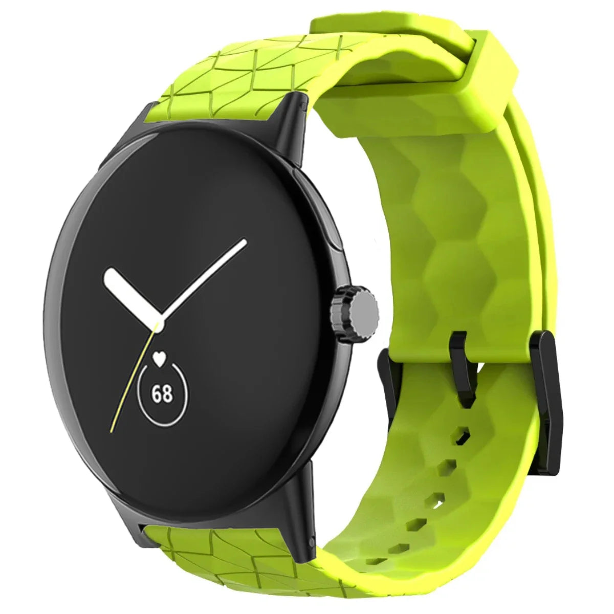 Pixel 1-4 41mm 45mm Silicone Strap - Soft Sweatproof BandsCo Straps