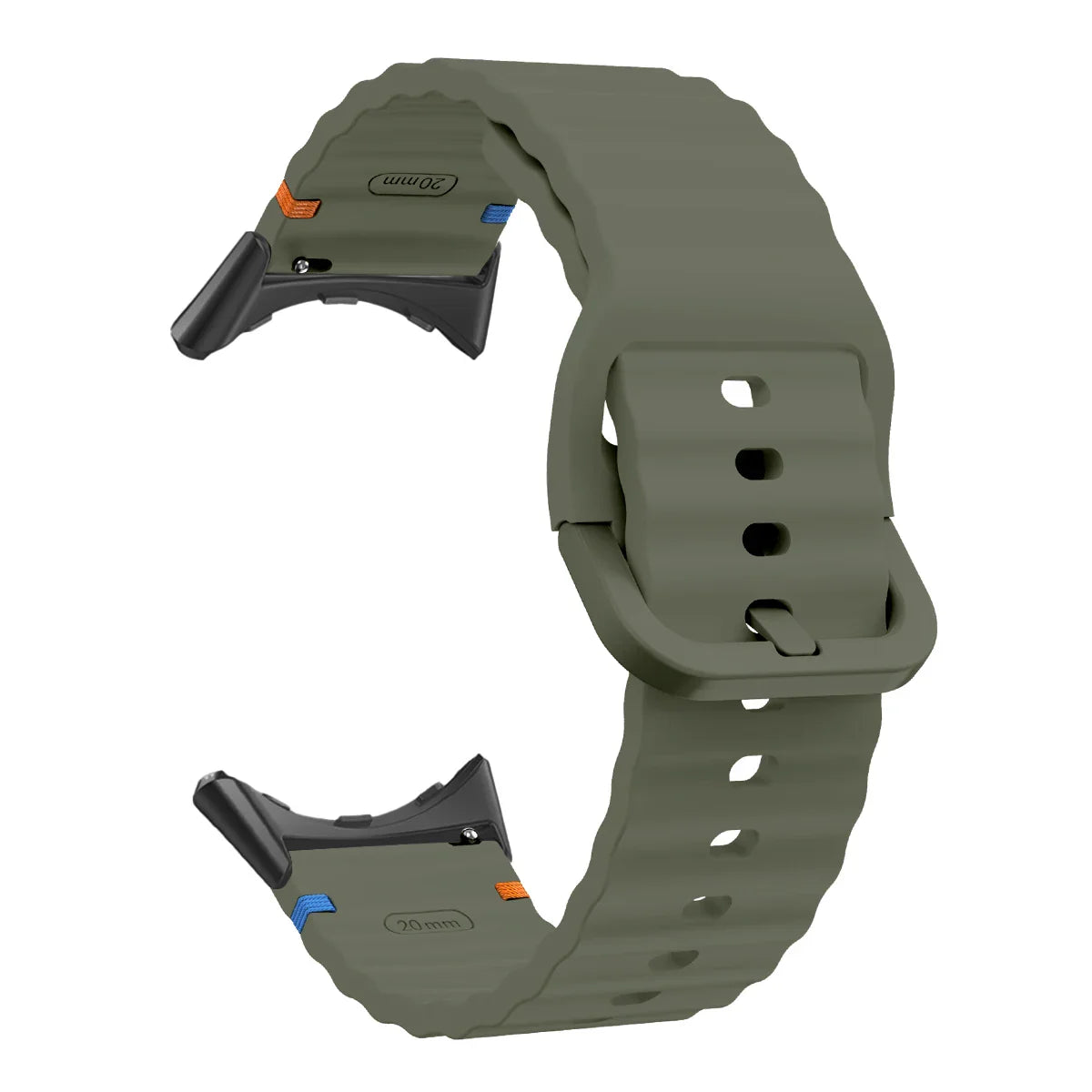 Google Pixel Watch 1 2 3 4 41mm 45mm Silicone Band-Soft BandsCo Straps