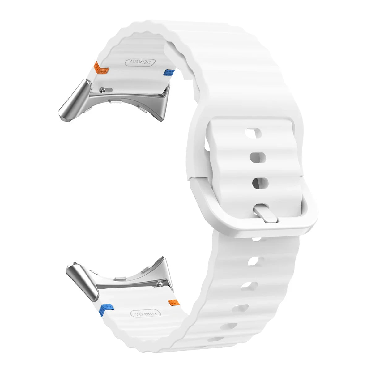 Google Pixel Watch 1 2 3 4 41mm 45mm Silicone Band-Soft BandsCo Straps