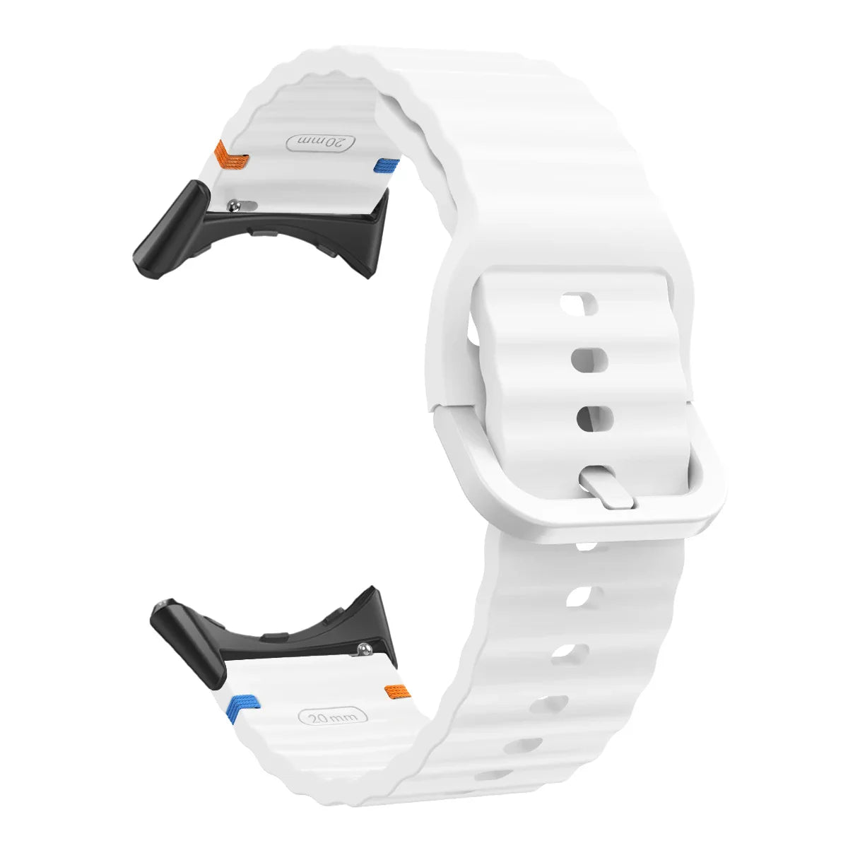 Google Pixel Watch 1 2 3 4 41mm 45mm Silicone Band-Soft BandsCo Straps