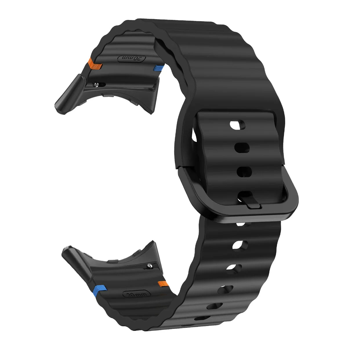 Google Pixel Watch 1 2 3 4 41mm 45mm Silicone Band-Soft BandsCo Straps