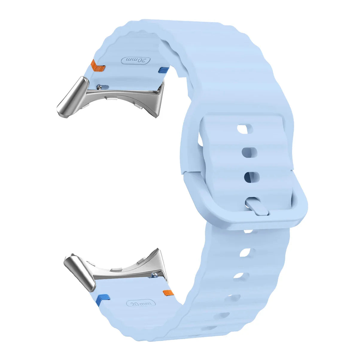 Google Pixel Watch 1 2 3 4 41mm 45mm Silicone Band-Soft BandsCo Straps