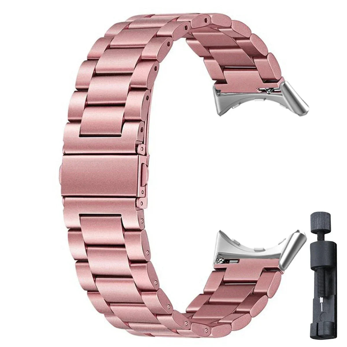Google Pixel 1 2 3 4 41mm/45mm Stainless Steel Band - Sleek BandsCo Straps