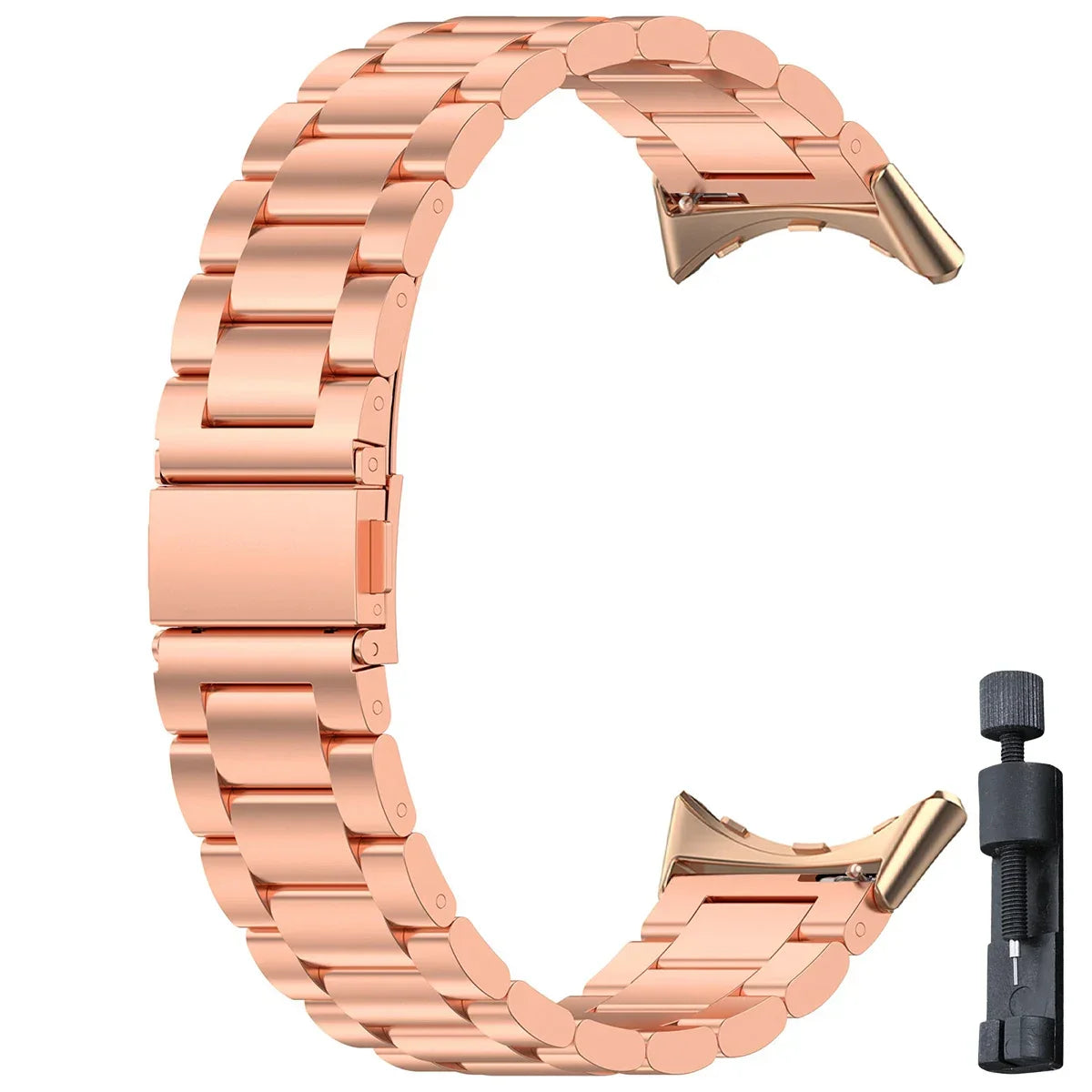 Google Pixel 1 2 3 4 41mm/45mm Stainless Steel Band - Sleek BandsCo Straps