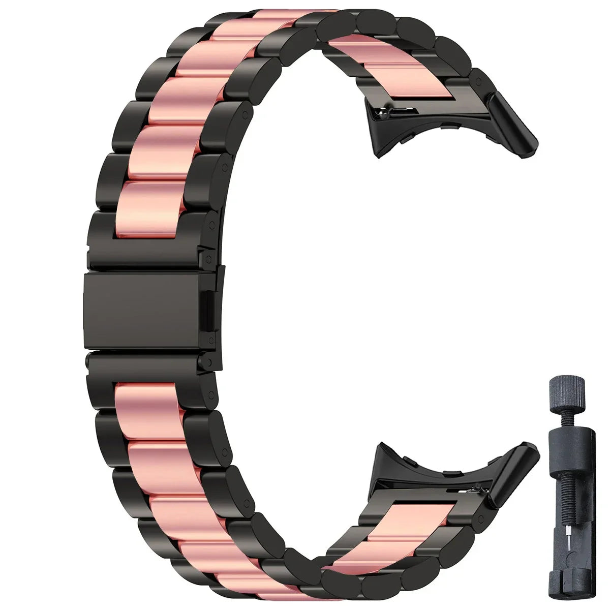 Google Pixel 1 2 3 4 41mm/45mm Stainless Steel Band - Sleek BandsCo Straps