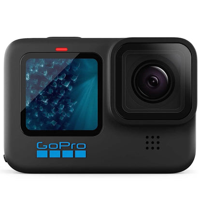 GoPro HERO11 Black - Waterproof Action Camera with 5.3K60 Ultra HD Video, 27MP Photos, 1/1.9" Image Sensor, Live Streaming, Webcam, Stabilization (Refurbished) DailySale