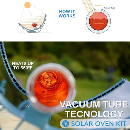 GoSun Portable Solar Oven Kit Cooks within 20 Minutes up to 550ºF DailySale