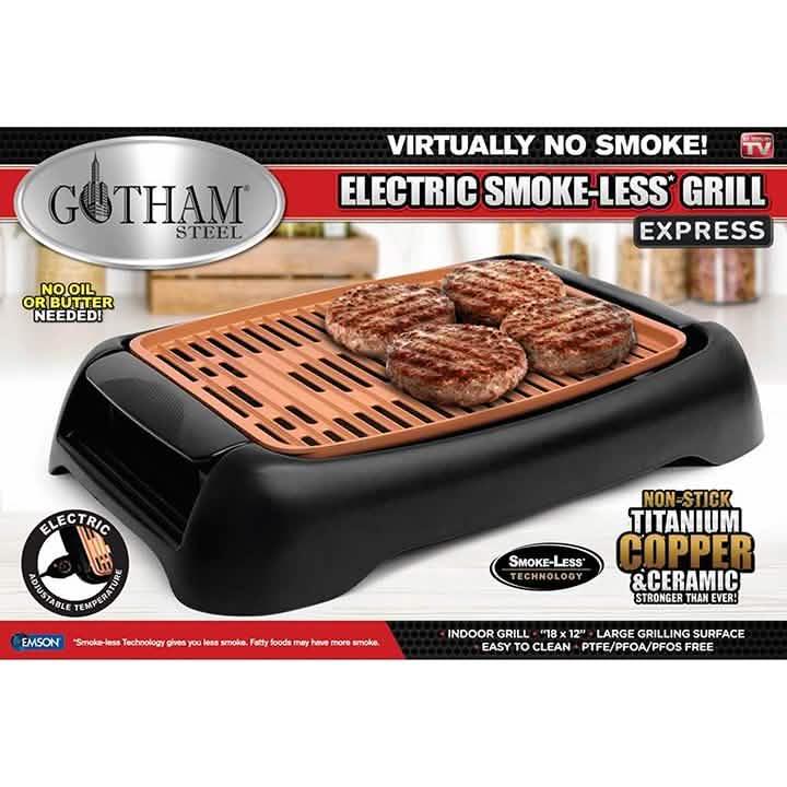 Gotham Steel Electric Smokeless Grill Express DailySale
