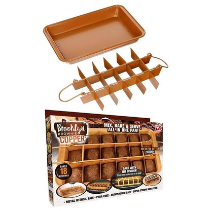 Gotham Steel Nonstick Baking Pan with Built-In Slicer DailySale