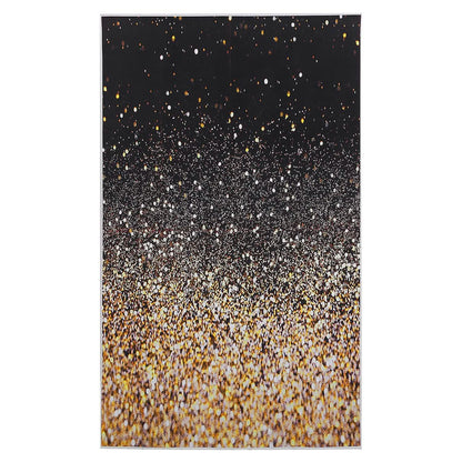Gradual Glitter Black Gold Bokeh Spots Photography Background DailySale