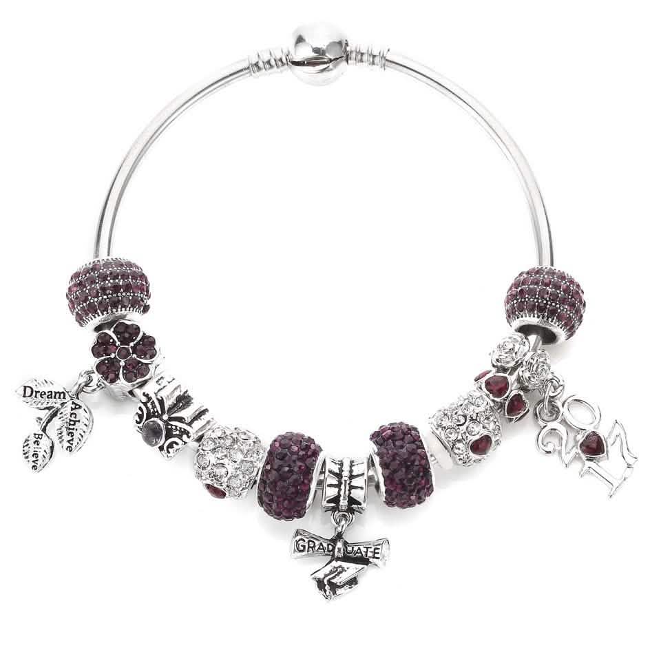Graduation Charm Bracelet DailySale
