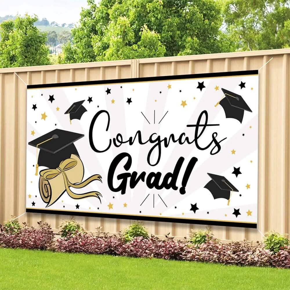 Graduation Party Hanging Swirls Strings Banner DailySale