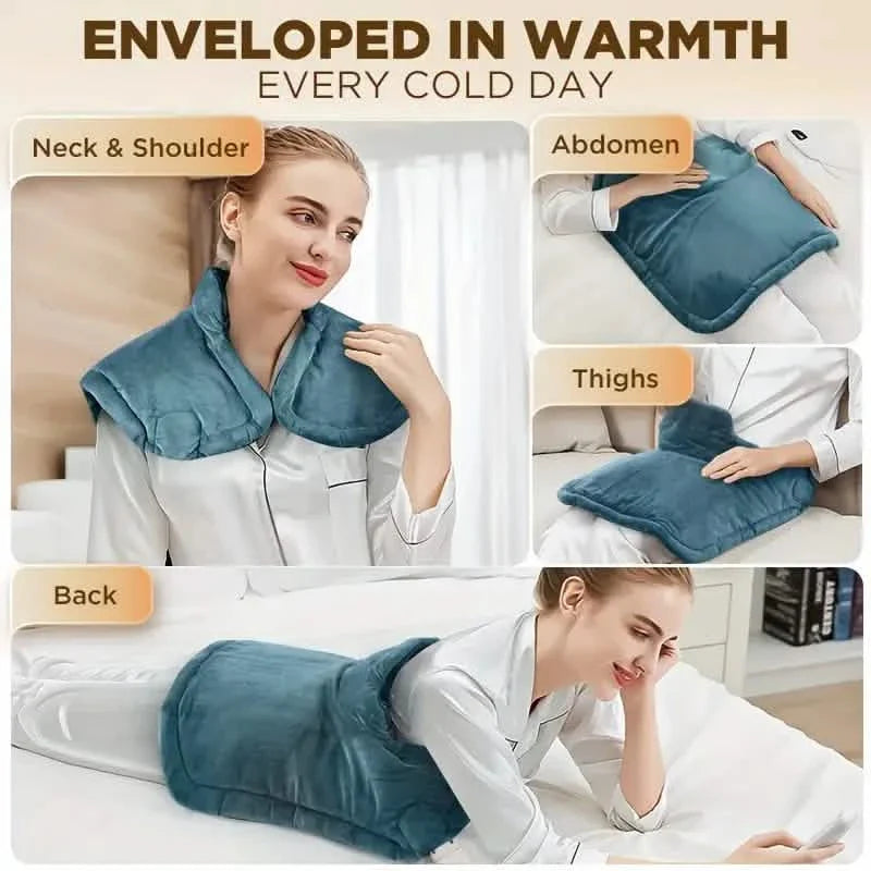 Graphene Heating Pad With 3 Times The Depth Of Warmth Shawl DailySale