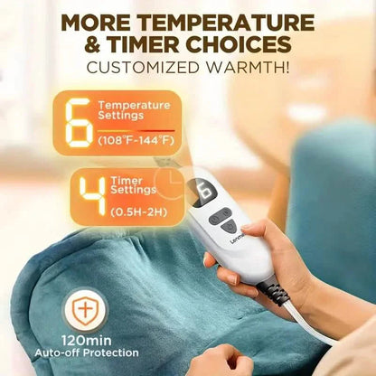 Graphene Heating Pad With 3 Times The Depth Of Warmth Shawl DailySale