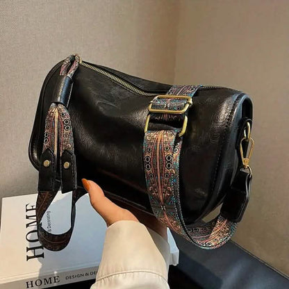 Graphic Pattern Zipper Crossbody Bag DailySale