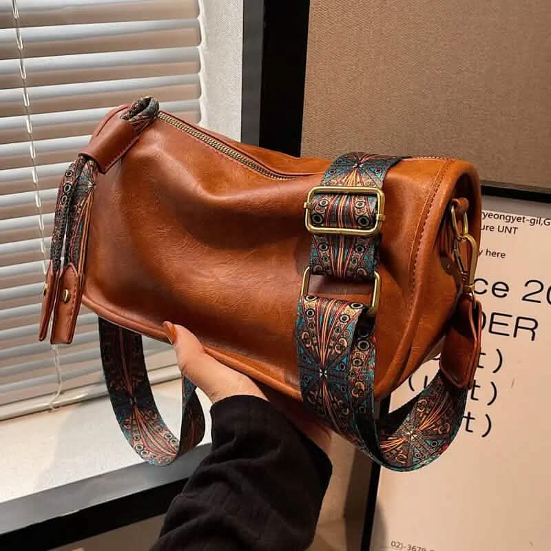Graphic Pattern Zipper Crossbody Bag DailySale