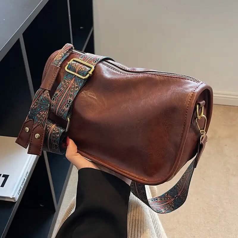 Graphic Pattern Zipper Crossbody Bag DailySale