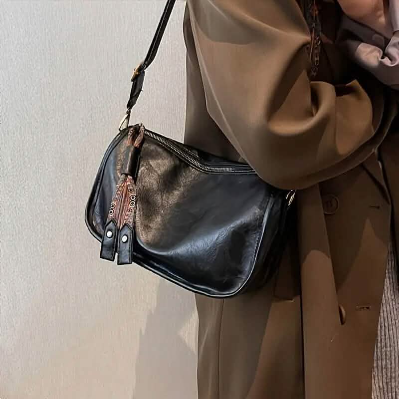 Graphic Pattern Zipper Crossbody Bag DailySale