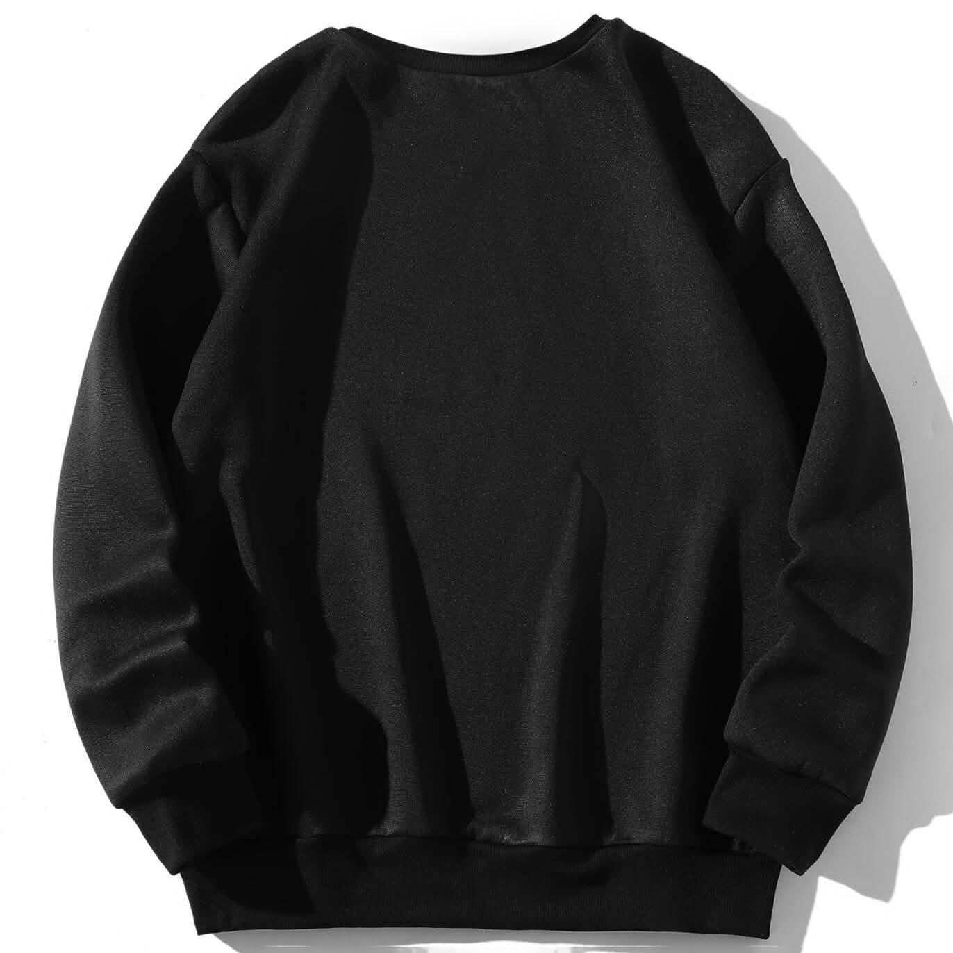 Graphic Print Thermal Sweatshirt DailySale