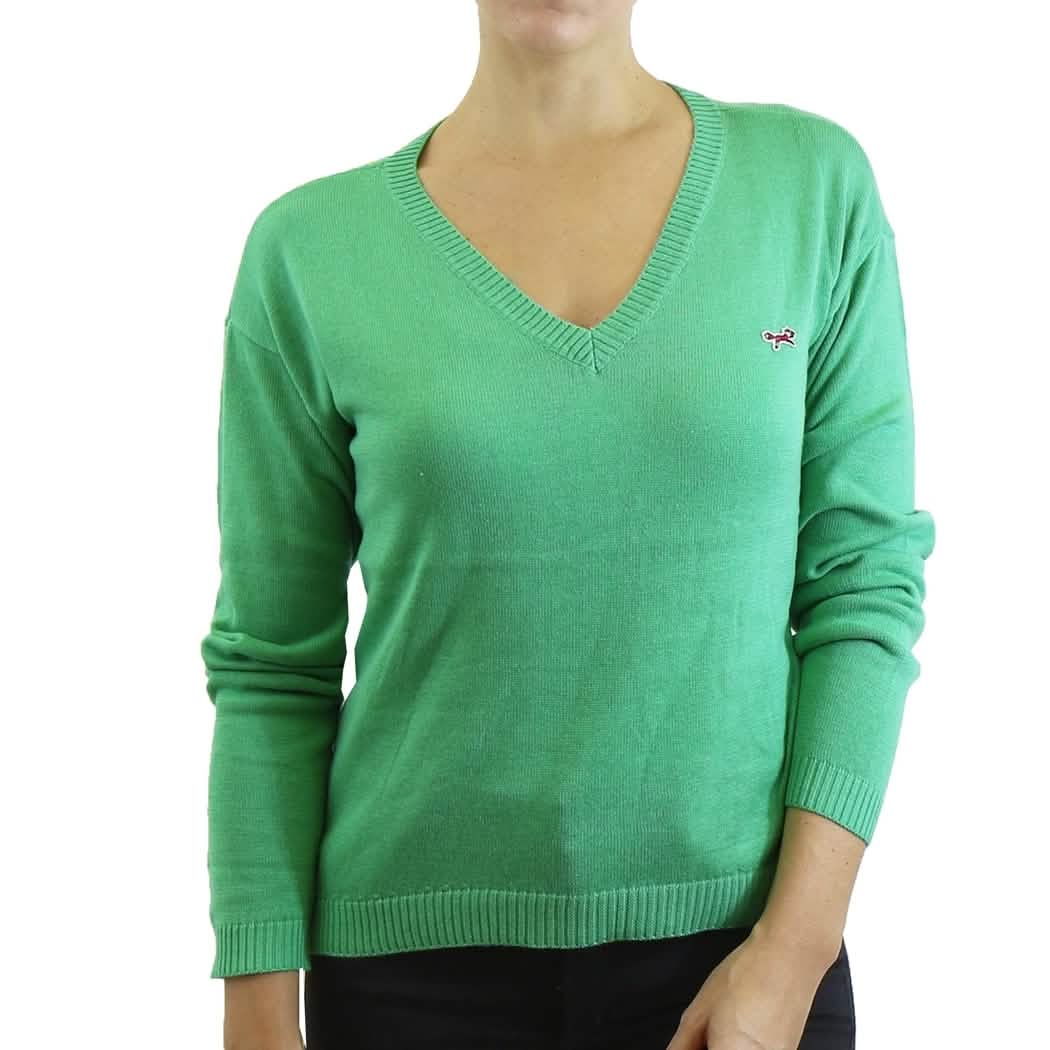 Womens V Neck Long Sleeve Sweater - Assorted Sizes DailySale