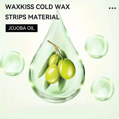 20-Pack: Green Aloe Vera Hair Removal Wax Strips DailySale