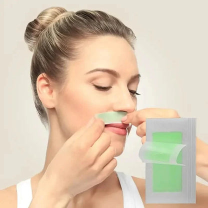 20-Pack: Green Aloe Vera Hair Removal Wax Strips DailySale