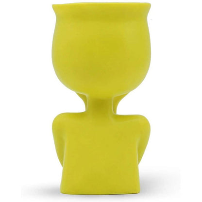 Greneric Character Portrait Flower Pot Resin Succulents Plant Pot DailySale