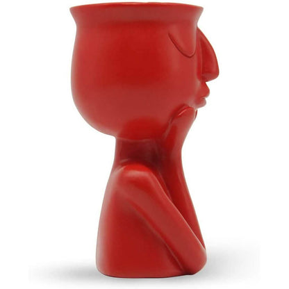 Greneric Character Portrait Flower Pot Resin Succulents Plant Pot DailySale
