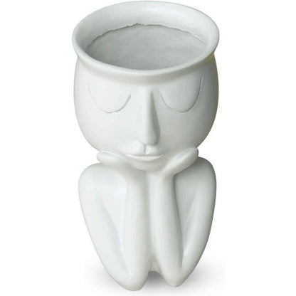 Greneric Character Portrait Flower Pot Resin Succulents Plant Pot DailySale