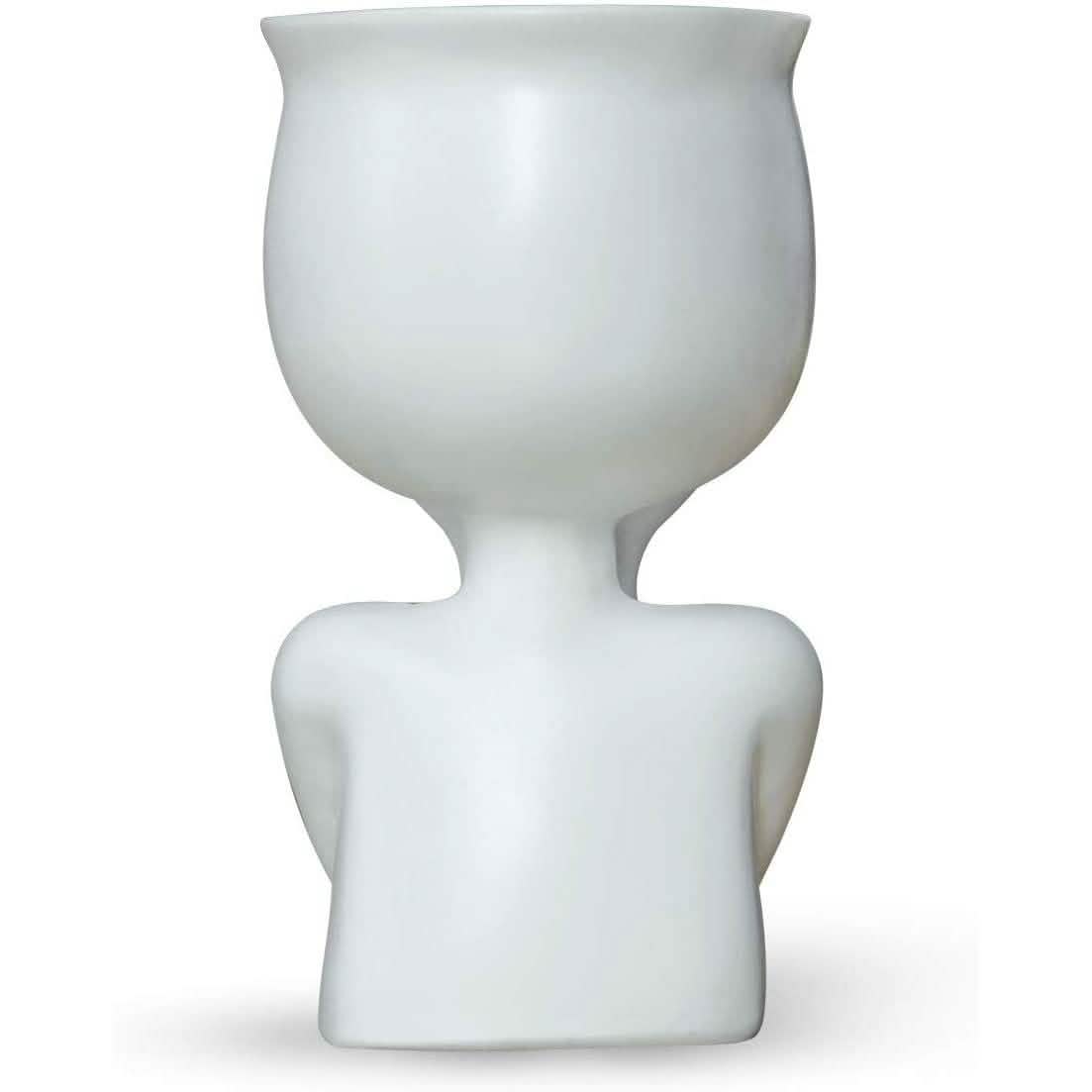 Greneric Character Portrait Flower Pot Resin Succulents Plant Pot DailySale