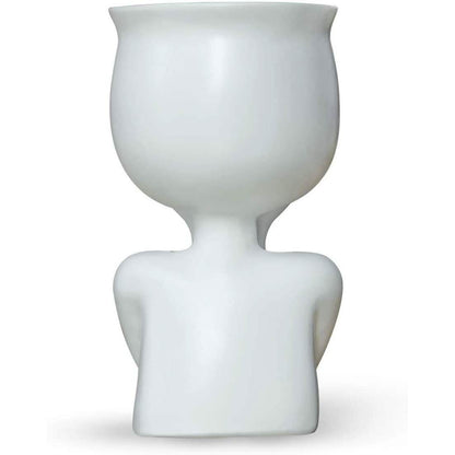 Greneric Character Portrait Flower Pot Resin Succulents Plant Pot DailySale