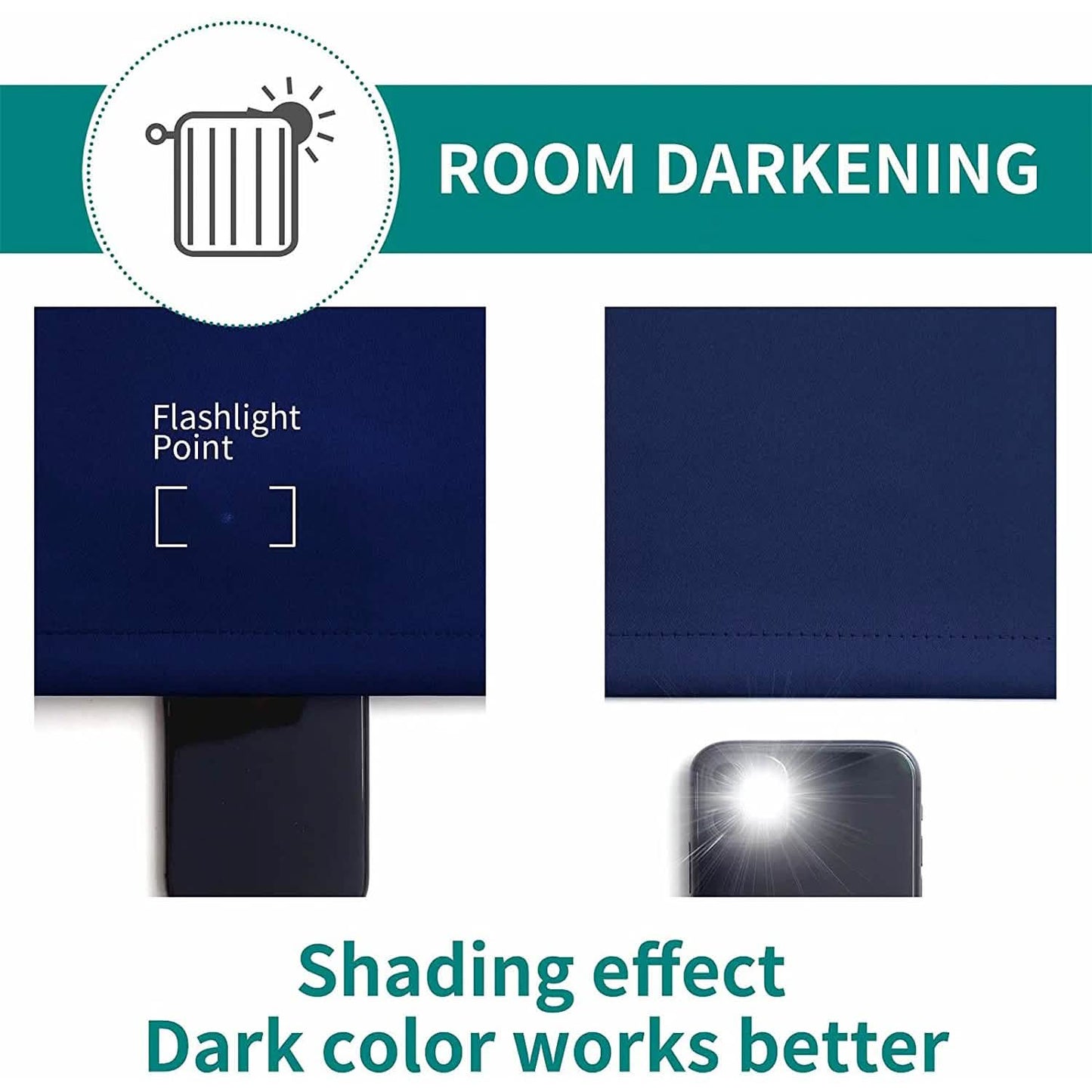 Grommet Top Room Darkening Blackout Curtain Panels DailySale