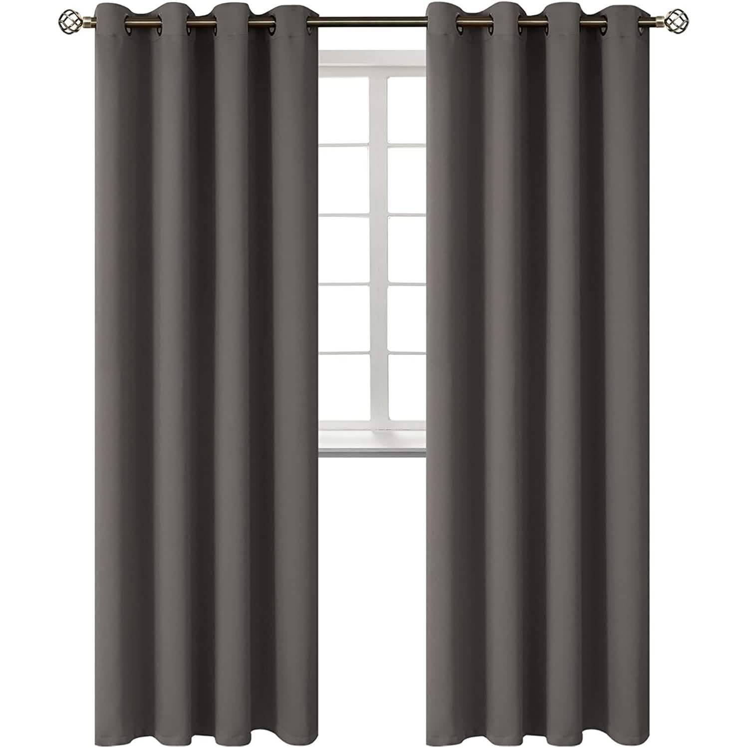 Grommet Top Room Darkening Blackout Curtain Panels DailySale