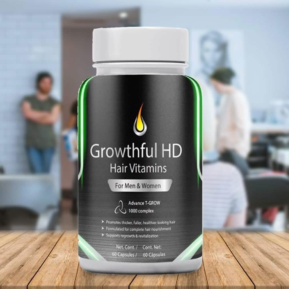Growthful HD Hair Vitamins for Men and Women DailySale