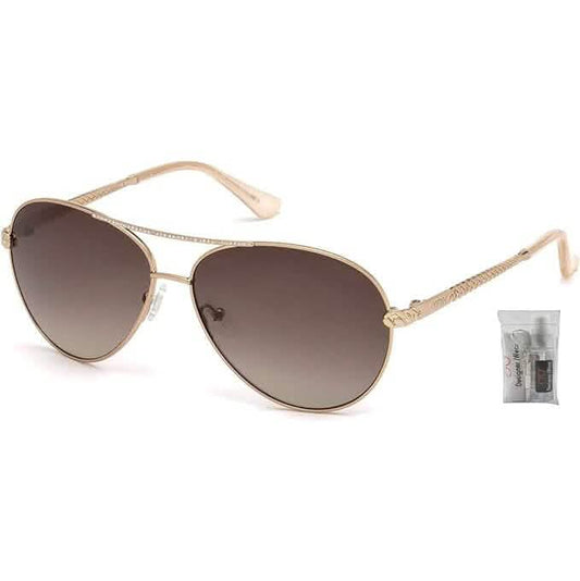 GUESS GU7470-S Pilot Sunglasses for Women + BUNDLE with Designer iWear Eyewear Care Kit (Refurbished) DailySale