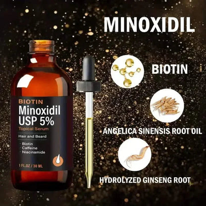 Hair Oil-Biotin Serum Treatment for Stronger Thicker Longer Hair DailySale