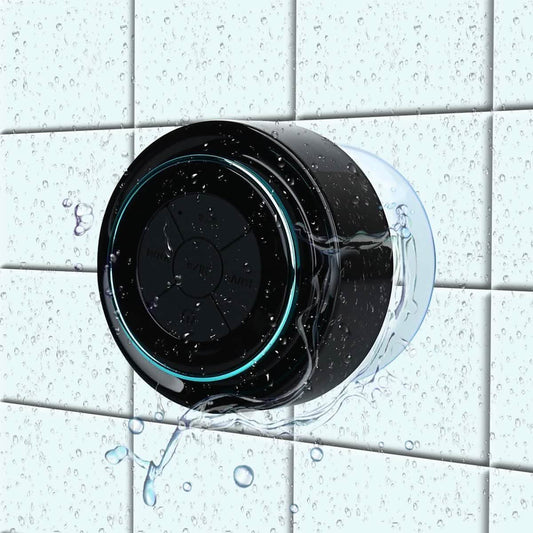 HAISSKY Portable Wireless Waterproof Speaker with FM Radio & Suction Cup DailySale