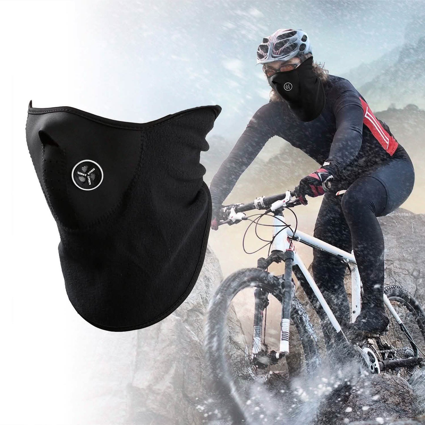 Half Face Mask for Bike Motorcycle Racing DailySale