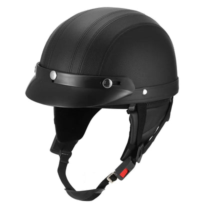 Half Motorcycle Helmet with Pilot Goggles DailySale