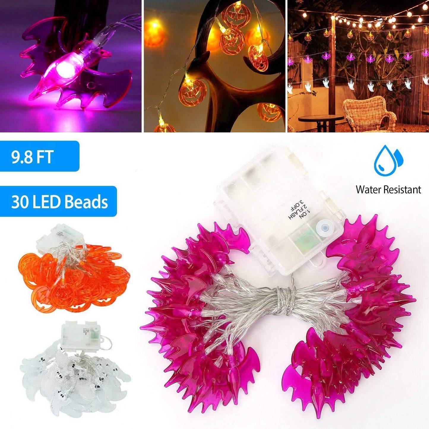 Halloween 30 LED String Lights DailySale
