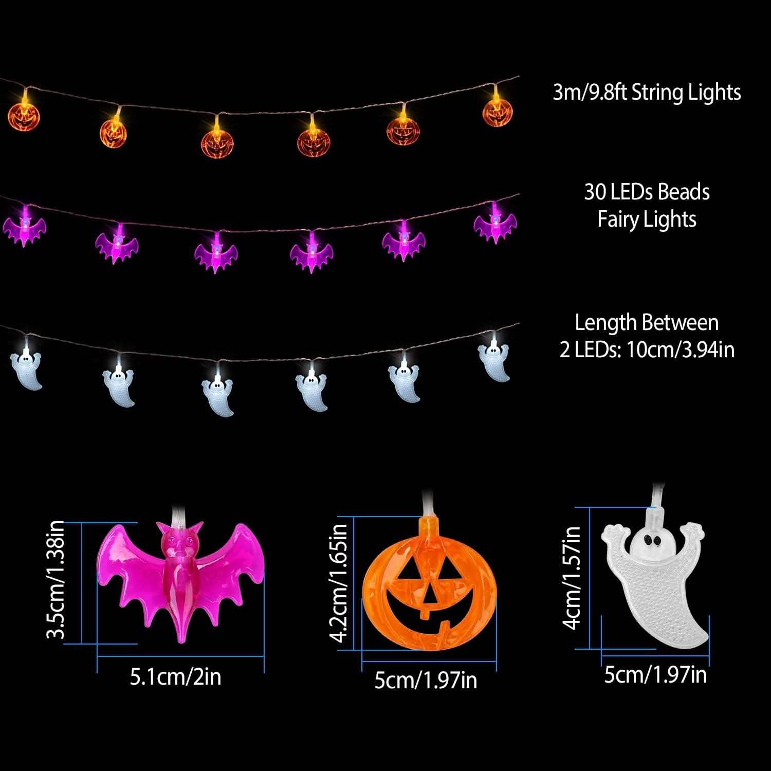Halloween 30 LED String Lights DailySale