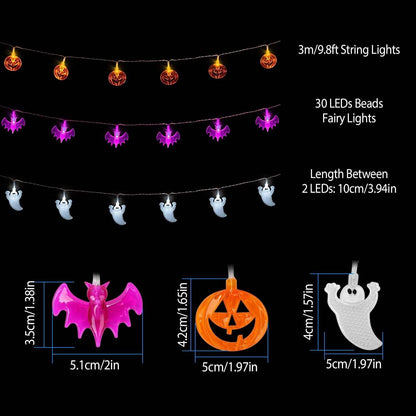 Halloween 30 LED String Lights DailySale